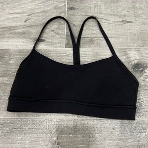 Lululemon Flow Y Bra size 6 black